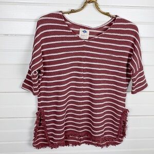 Wild Blue X Sadie Robertson Striped Shirt Size XS